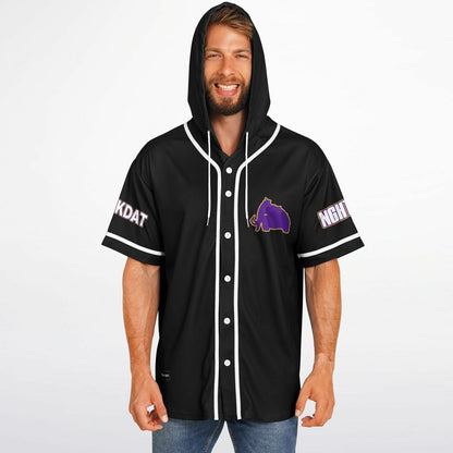 William Hooded Baseball Jersey
