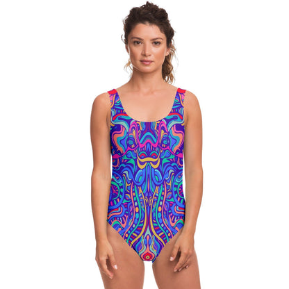 Trippy set  rave bodysuit	 V3