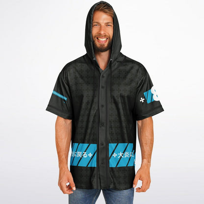 Zennon custom Hooded Baseball Jersey