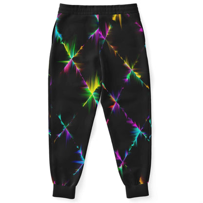 Neon light jogger