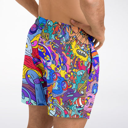 Trippy doddles Swim Trunks