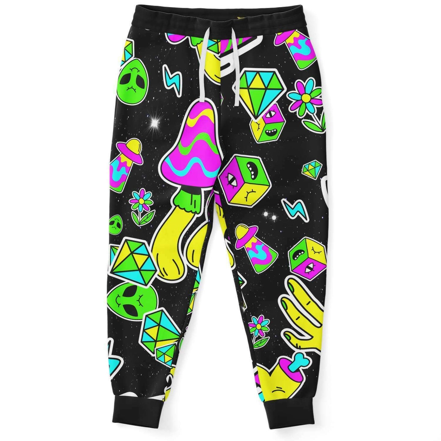 Colorful trippy shapes