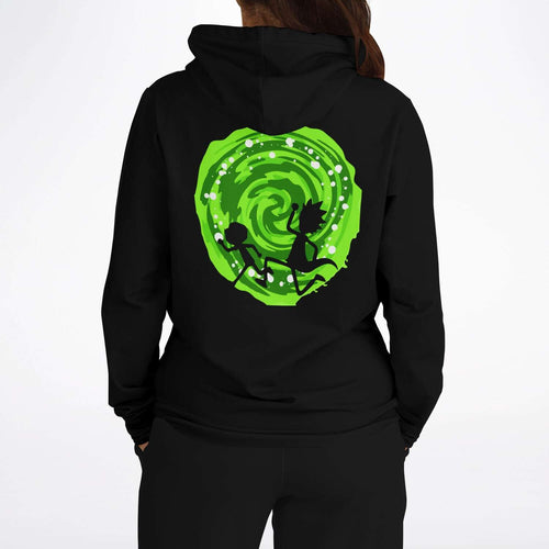 Rick and morty silhouette Custom hoodie