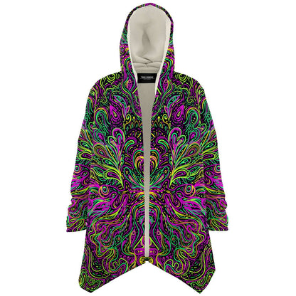 Trippy set hooded cloak