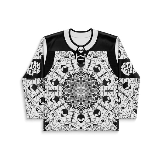 Stay weird Hockey jersey