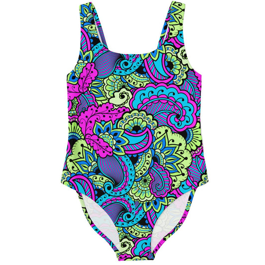 Paisley rave bodysuit	 V2