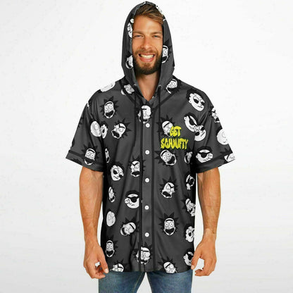 Get Schwifty Hooded Baseball Jersey