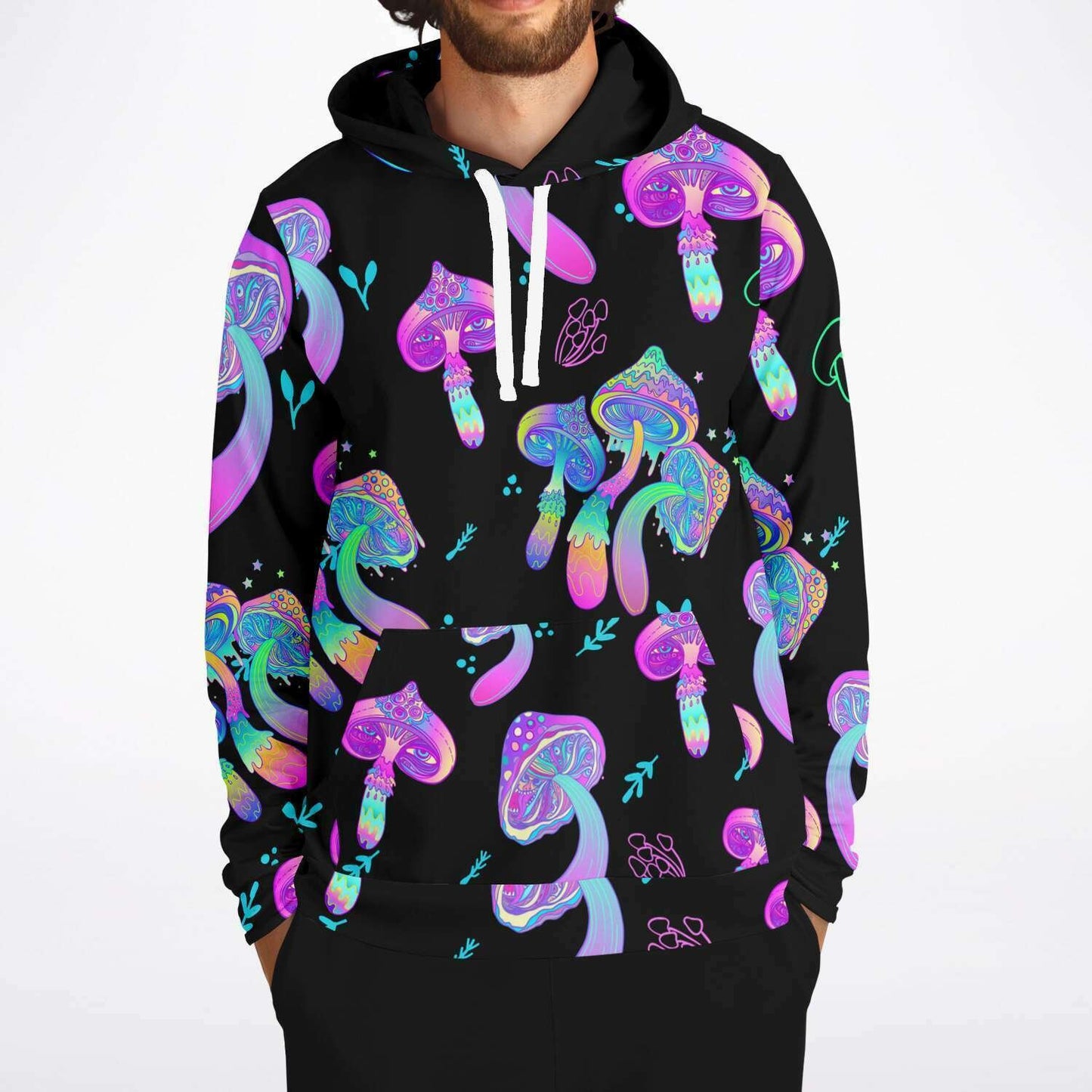 Mushrooms forest Custom Hoodie