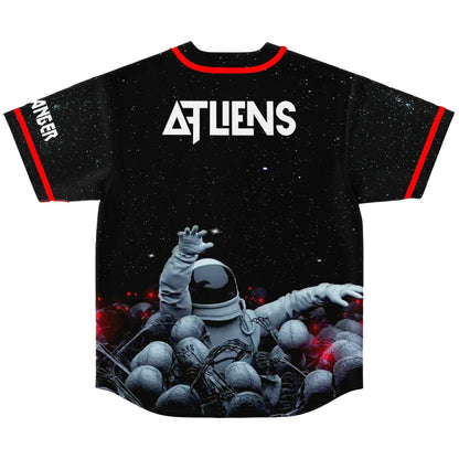 Atliens astronaut in the space jersey