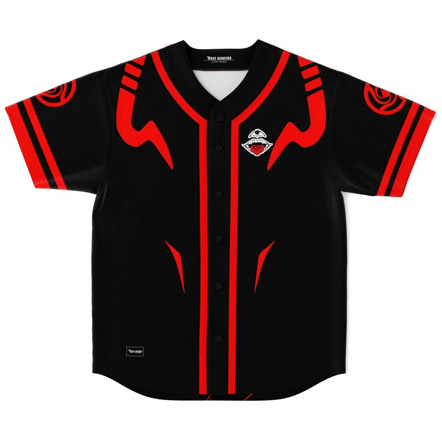 jujustsu kaisen rave baseball jersey