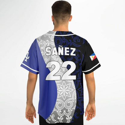 Jessica N Baseball Jersey - Sanez