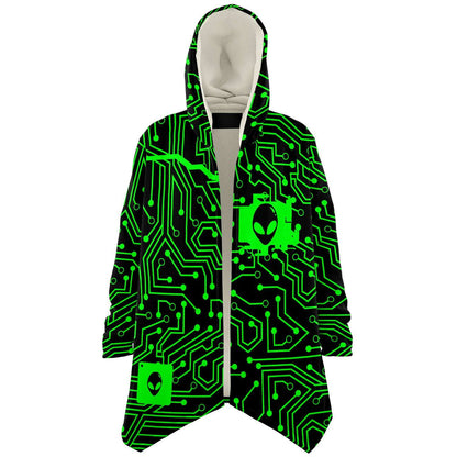 Motherboard circuit hooded cloak