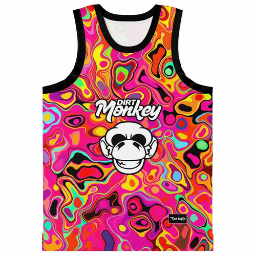 Dirt monkey Custom Basketball Jersey