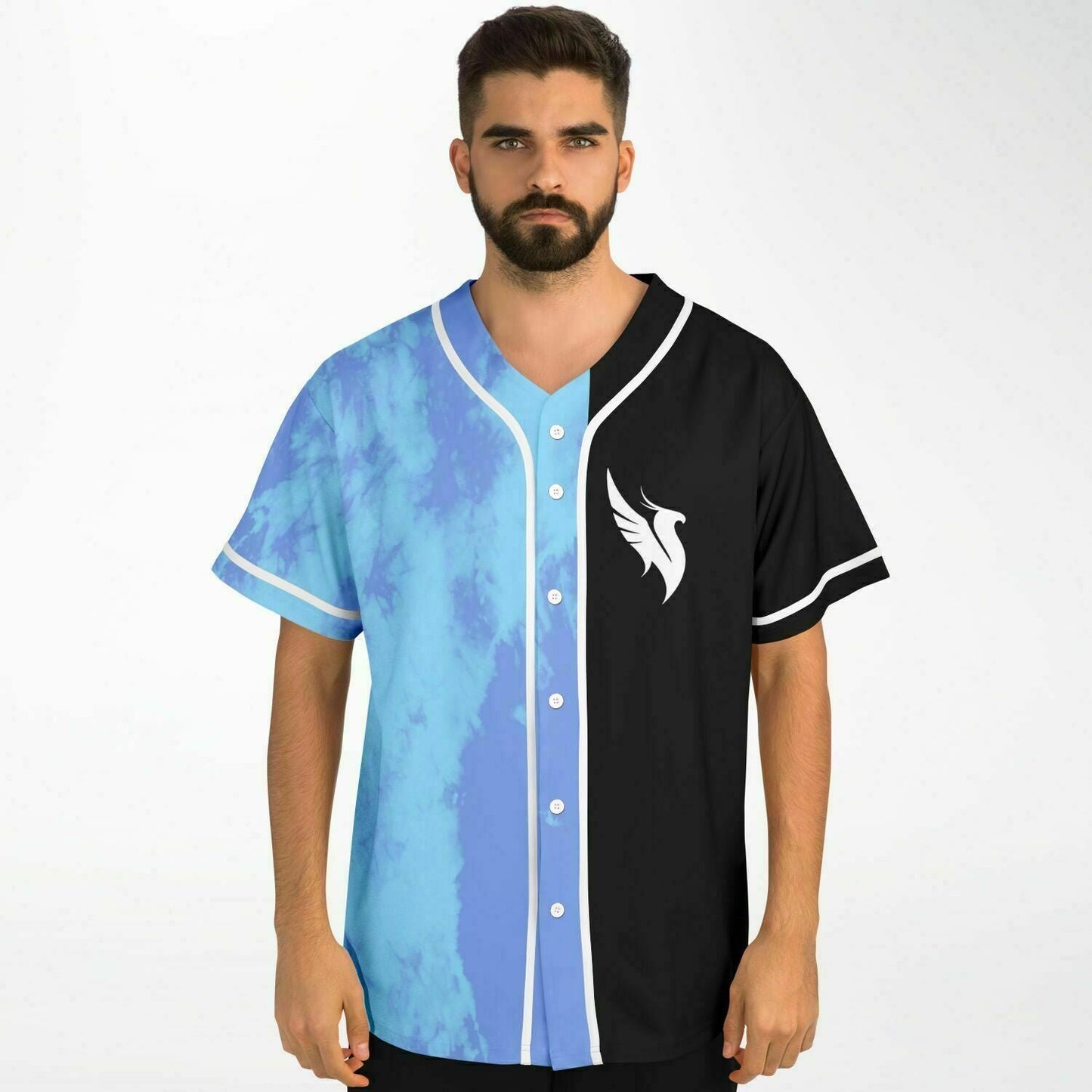 Illenium black and blue jersey