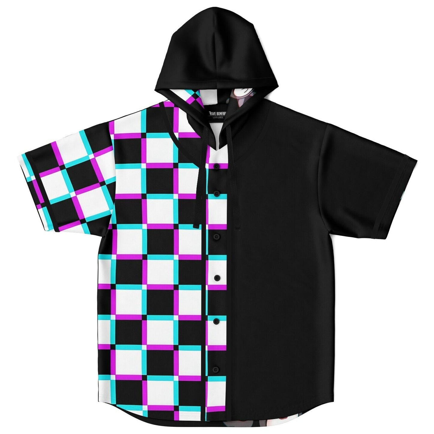 Nicole E Hooded Baseball Jersey  V4