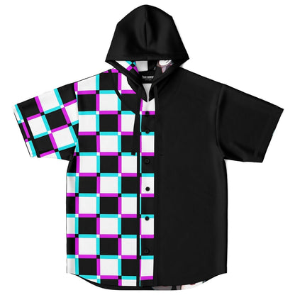 Nicole E Hooded Baseball Jersey  V4