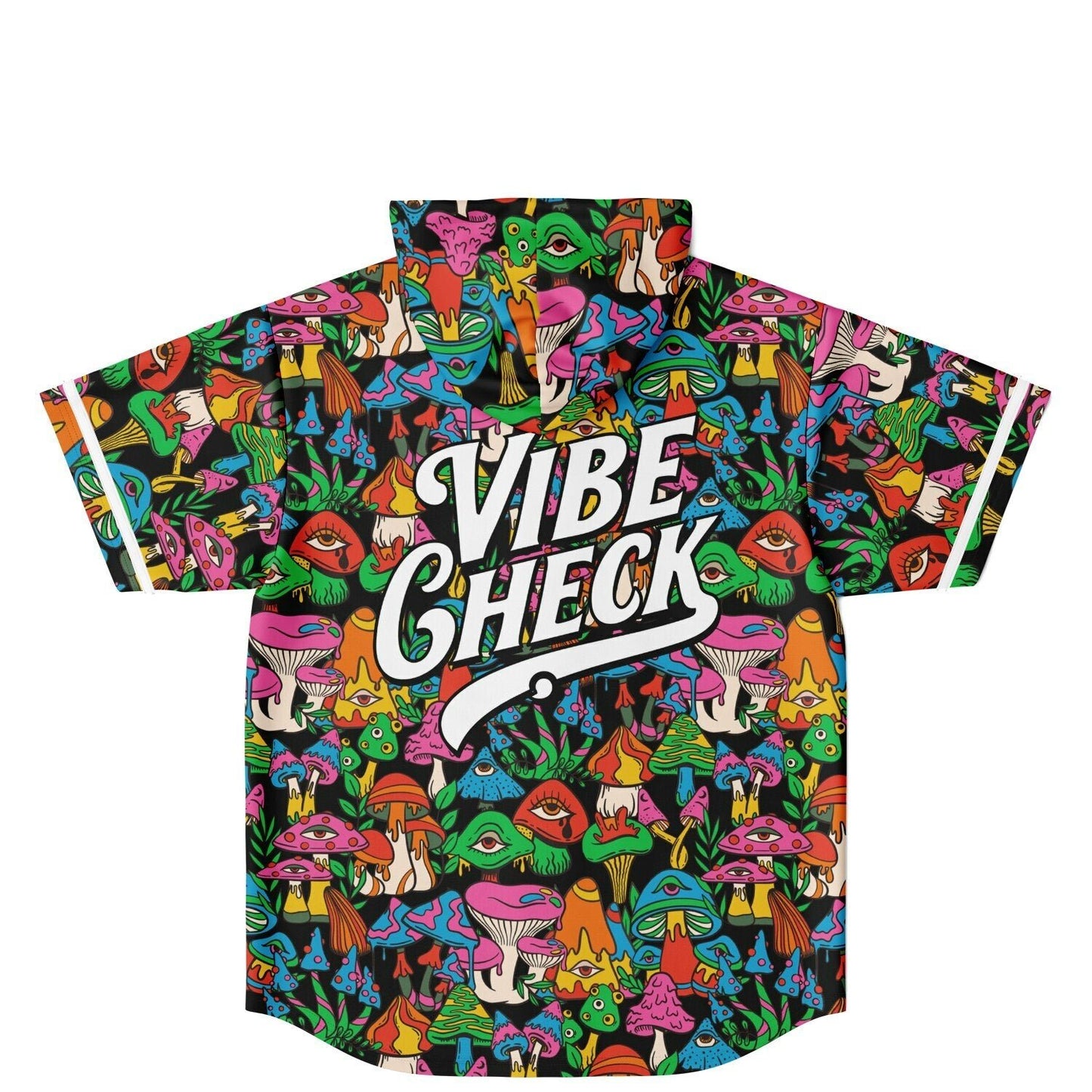 Vibe check Hooded Baseball Jersey