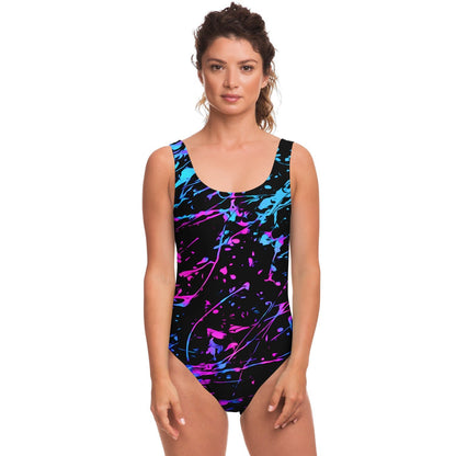 Splatter rave bodysuit