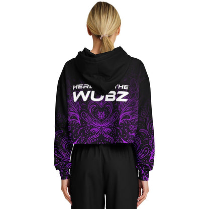 Here for the wubz Cropped Hoodie
