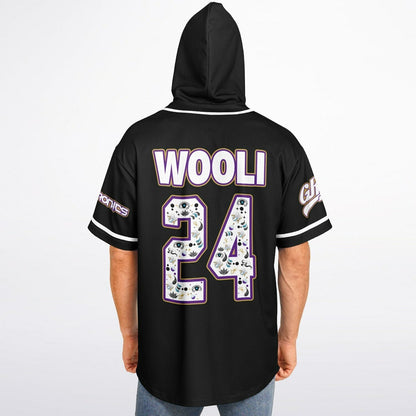 Zack custom Hooded Baseball Jersey