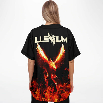 Fire Illenium baseball jersey