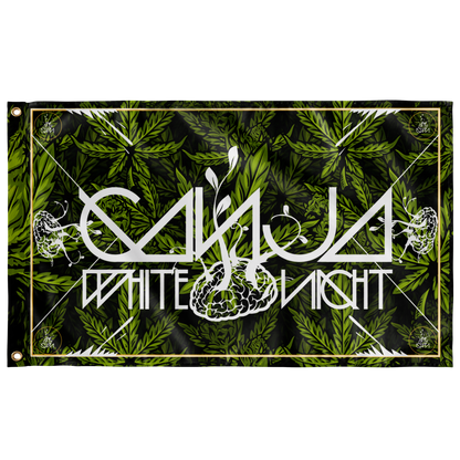 GANJA WHITE NIGHT FLAG