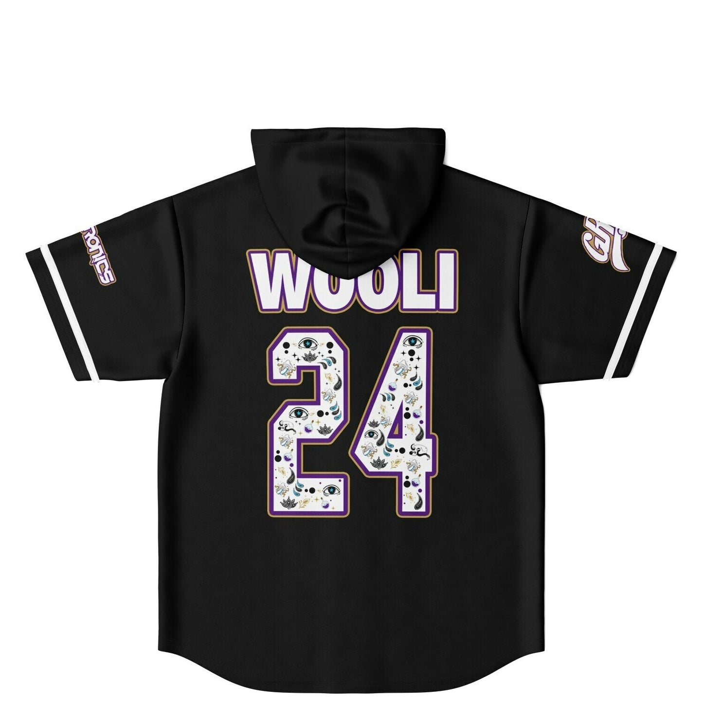 Zack custom Hooded Baseball Jersey