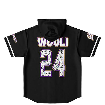 Zack custom Hooded Baseball Jersey