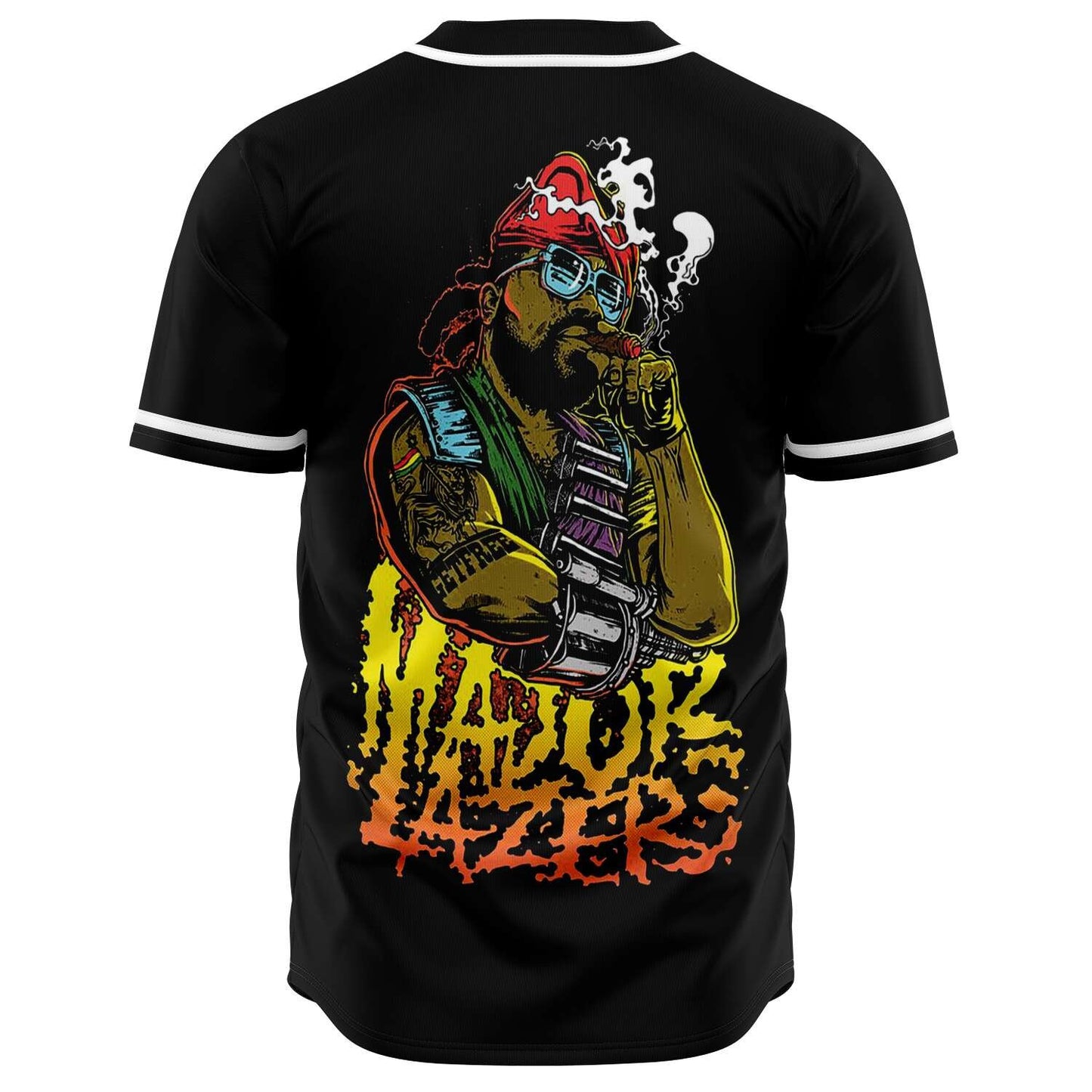 Major Lazer edm custom jersey