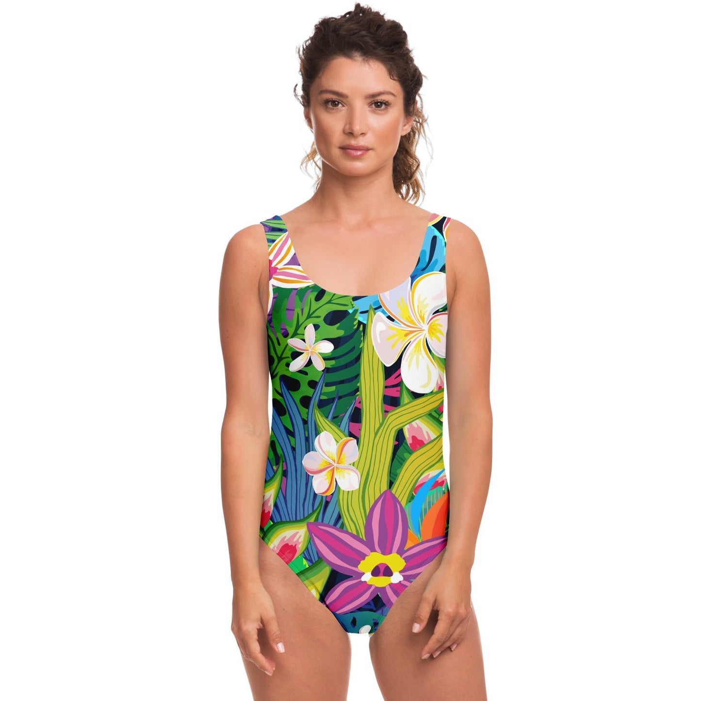 Flowers rave bodysuit	 V3