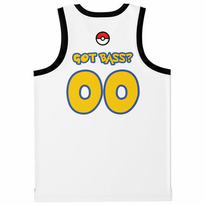 Got Bass? Basketball Jersey