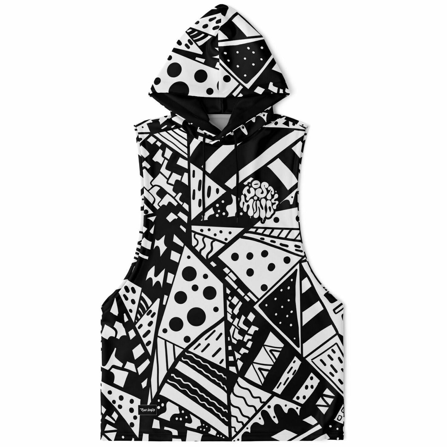 Lost minds Sleevless hoodie