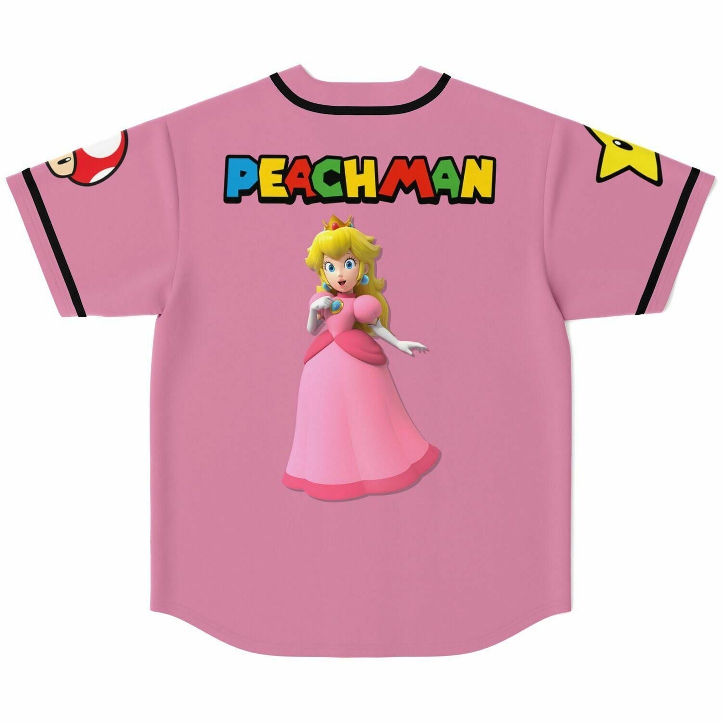 Princess Peachy Baseball Jersey V1