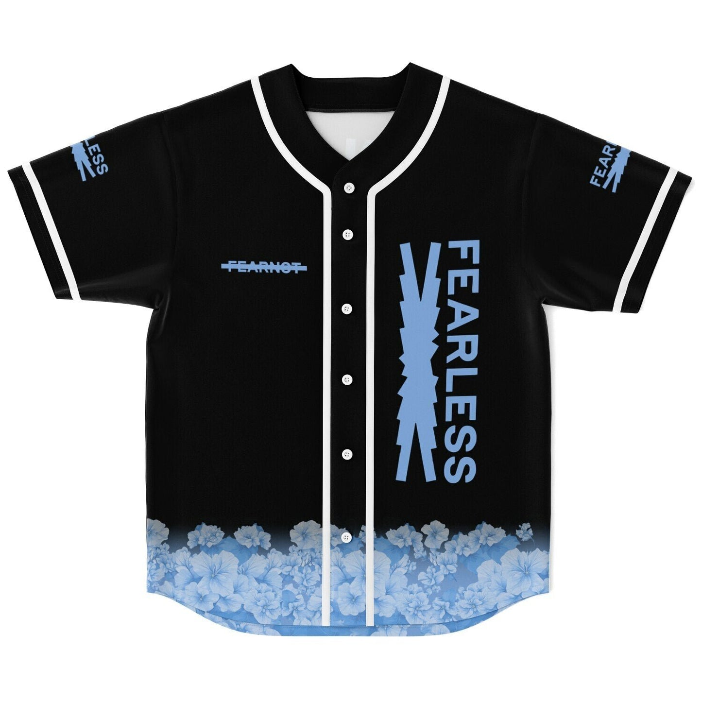 Fearless (Black) custom Baseball Jersey