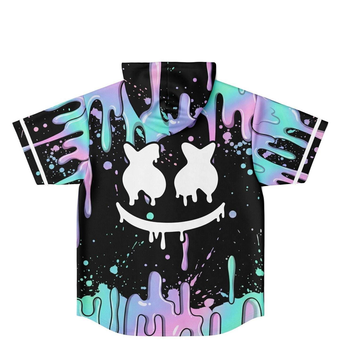 Amber St custom Hooded Baseball Jersey