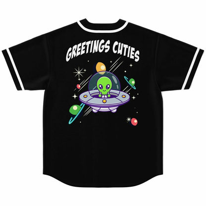 Greetings Cuties Baseball Jersey