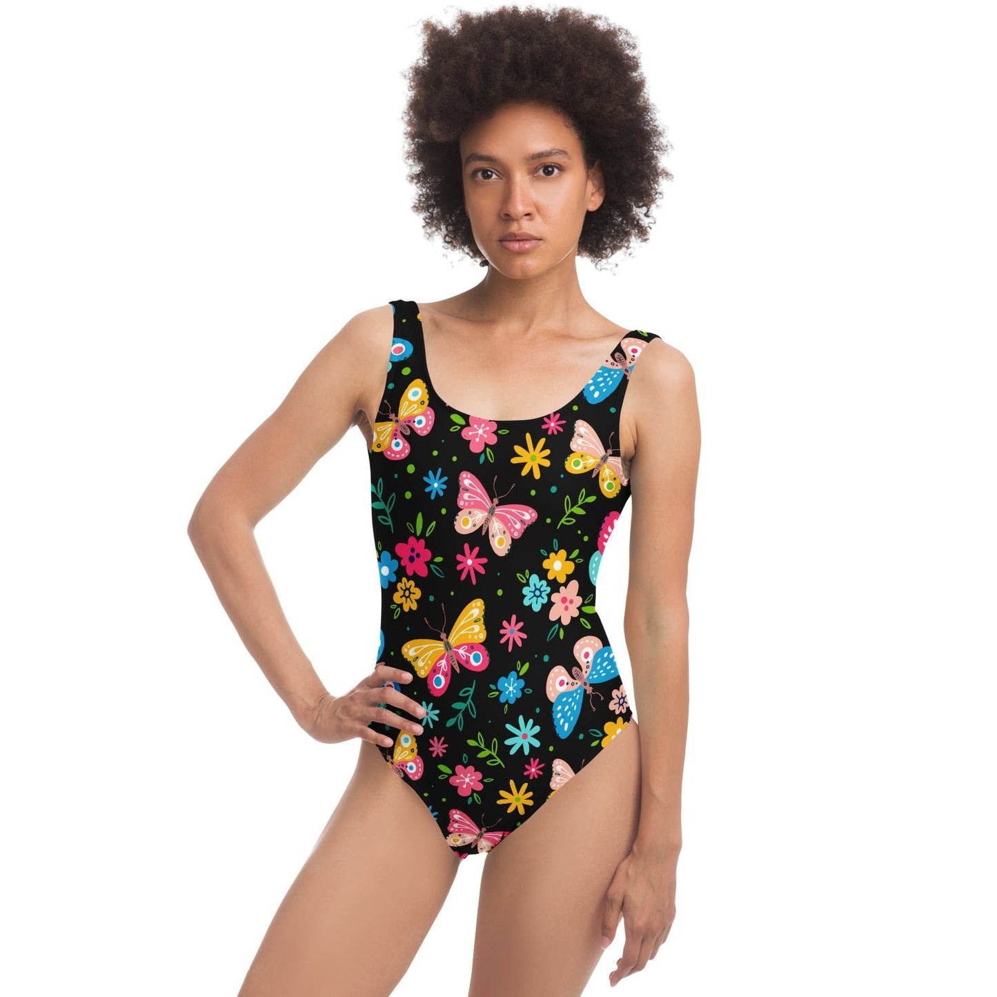 Butterflies effect rave bodysuit