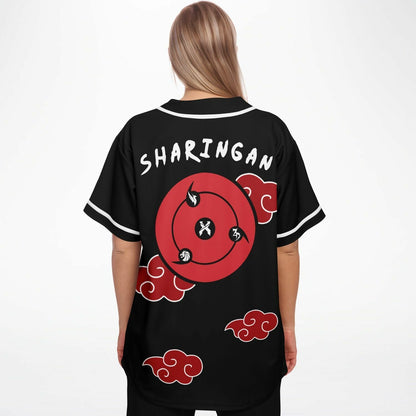 Sharingan naruto baseball jersey