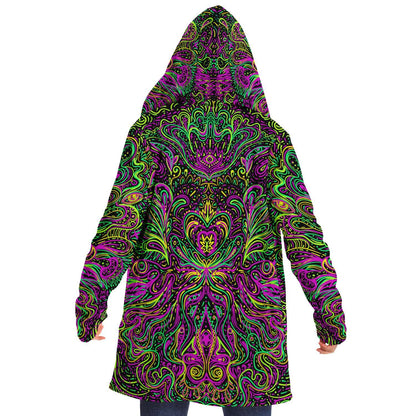 Trippy set hooded cloak