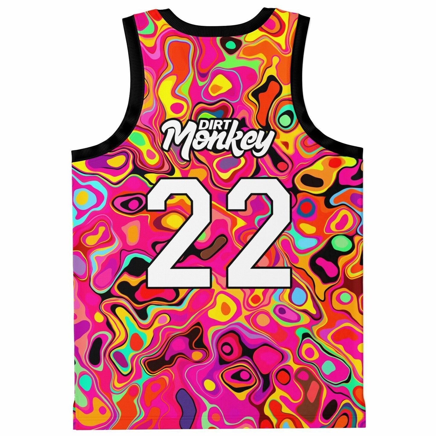 Dirt monkey Custom Basketball Jersey