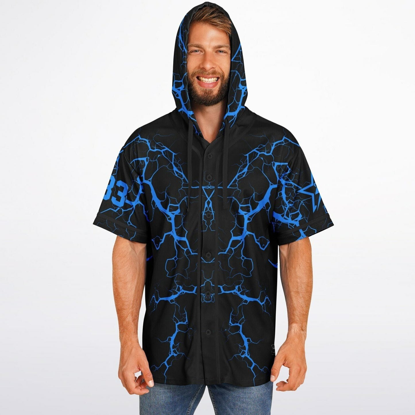 Trae custom Hooded Baseball Jersey