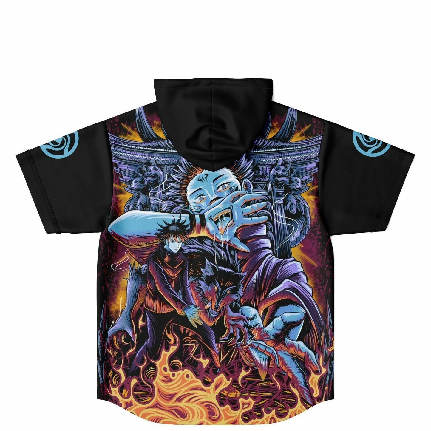 Sakuna Hooded Baseball Jersey