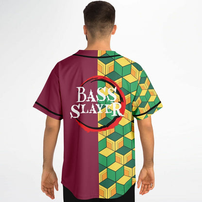 Bass slayer baseball jersey