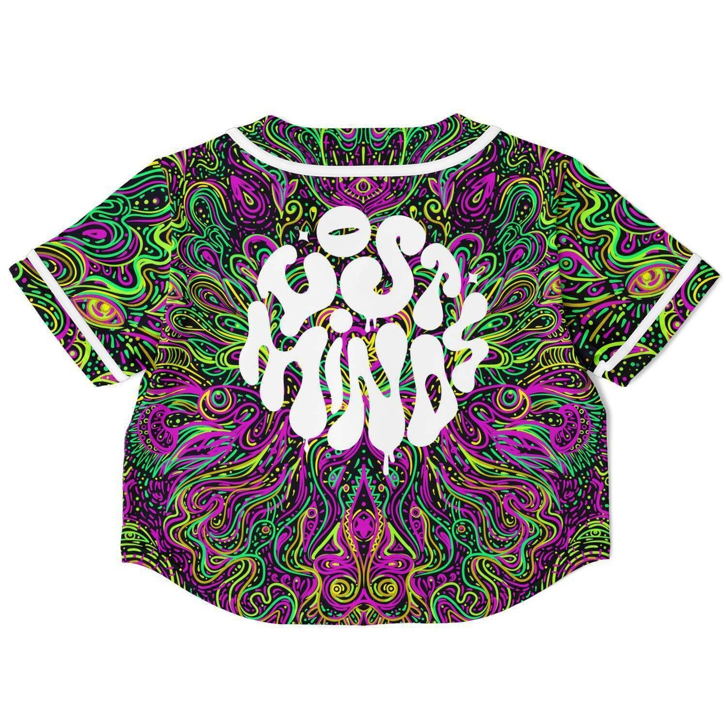 Lost my mind Cropped Rave Top
