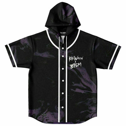 Mark sw hooded baseball jersey