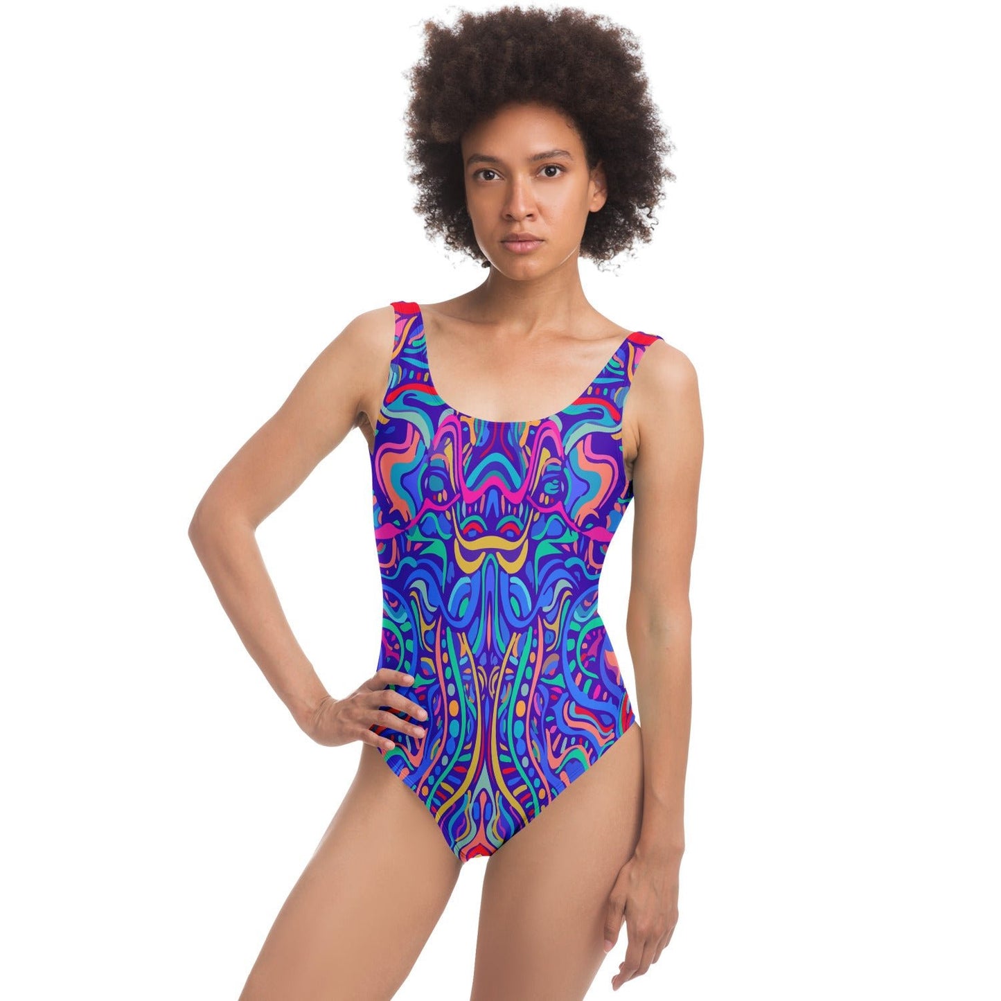 Trippy set  rave bodysuit	 V3