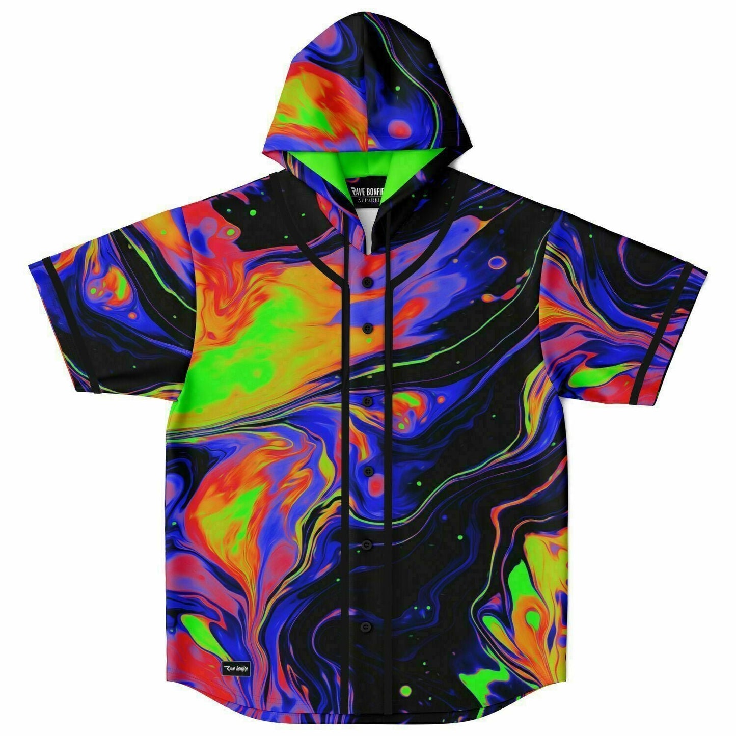 It’s all about house Music Hooded Baseball Jersey