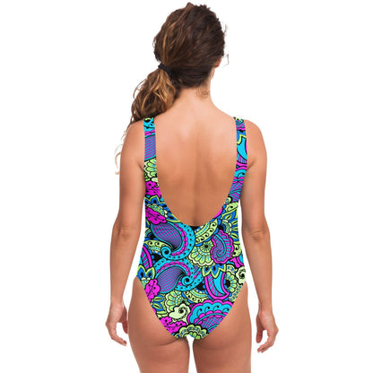 Paisley rave bodysuit	 V2