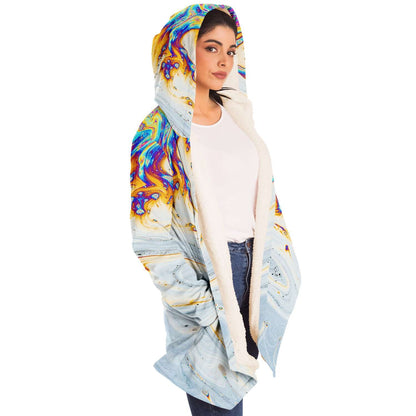 Stay Weird hooded cloak