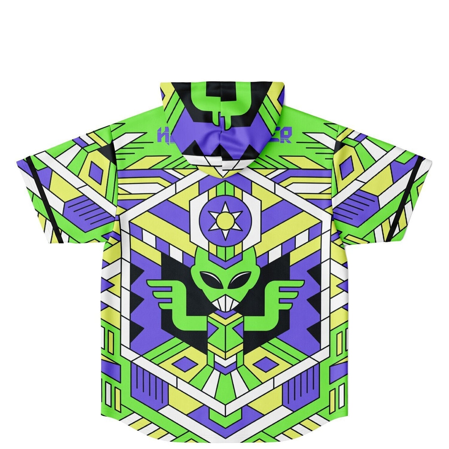 Headbanger Hooded Baseball Jersey